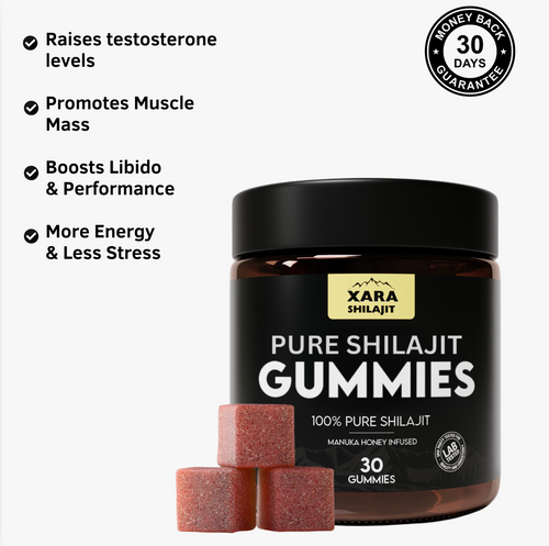 XARA® Pure Shilajit Gummies (Summer Sale)