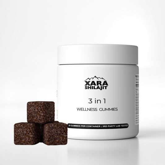 XarashilajitÂŽ 3 in 1 wellness Gummies