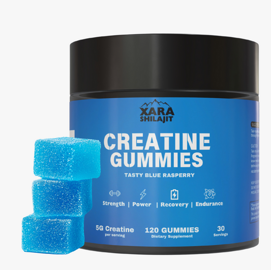 Xara Creatine Gummies (Raspberry Flavour)