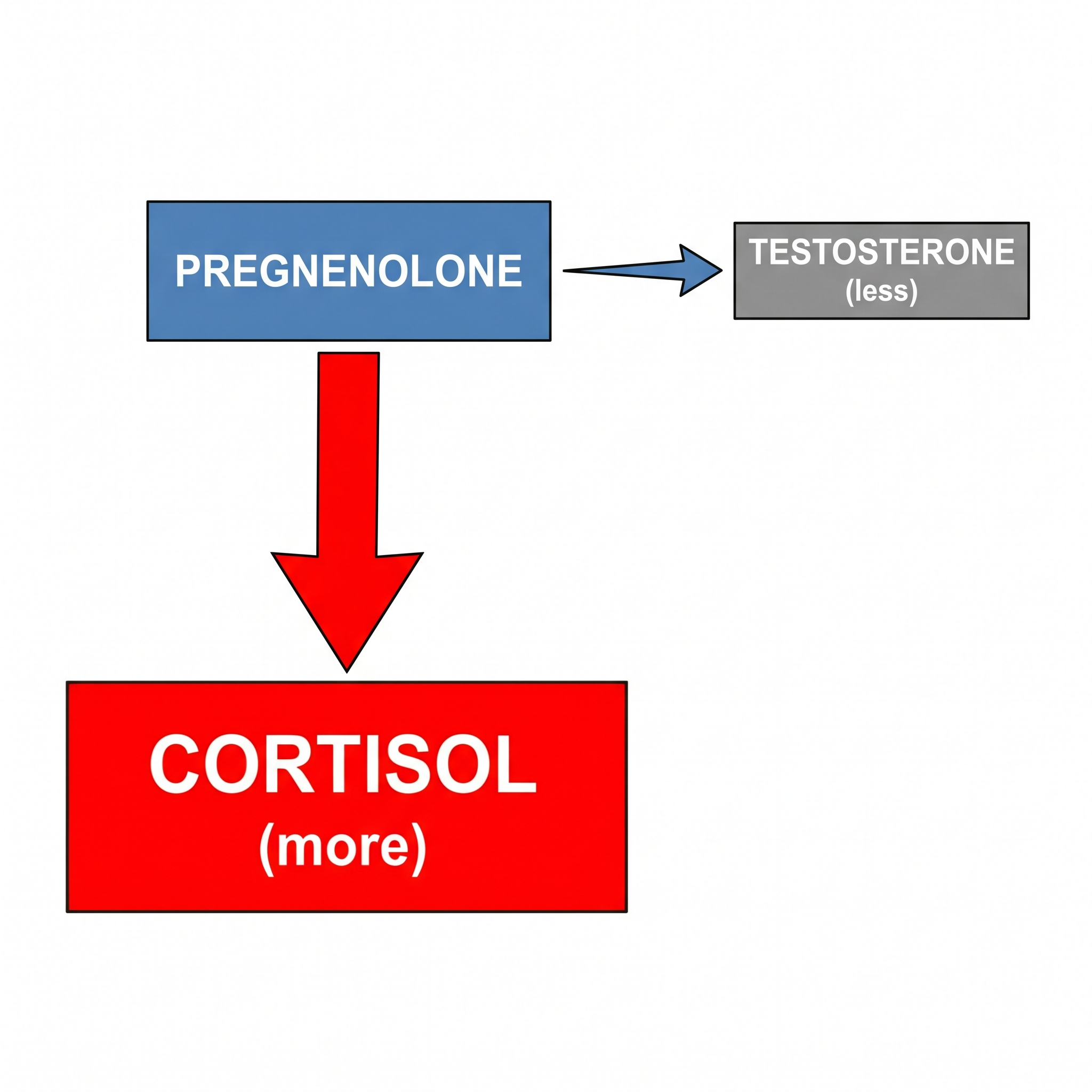 Pregnenolone steal diagram