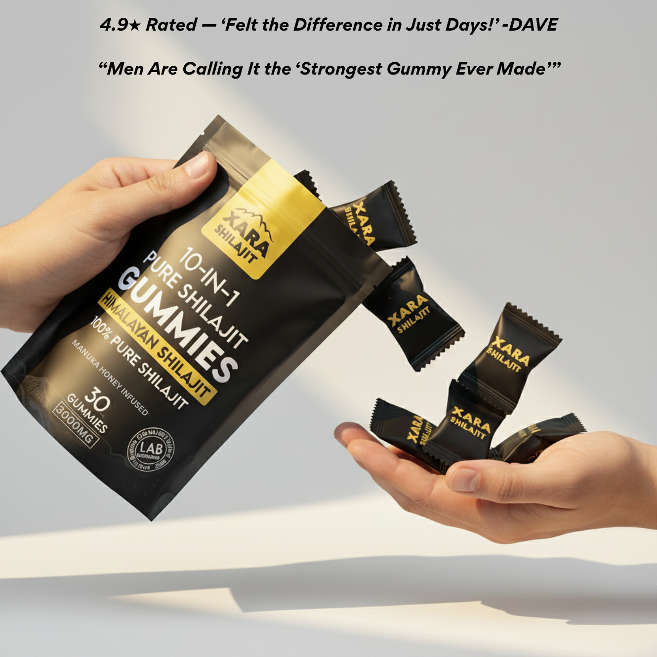 XARA SHILAJIT® 10 in 1 Alpha Gummies