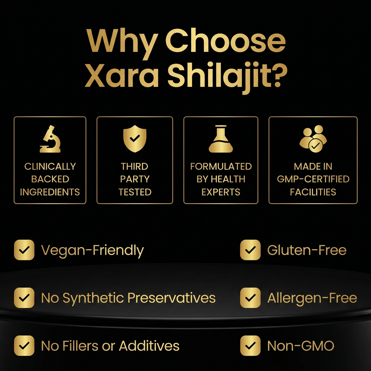 XARA SHILAJIT® Pure Shilajit Gummies For diabetic men