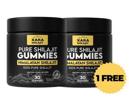 XARA SHILAJIT® Pure Shilajit Gummies