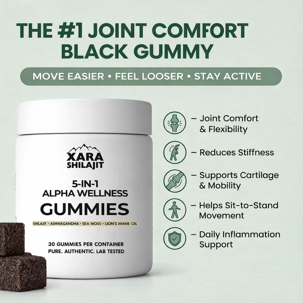 Sea Moss Alpha 5-In-1 Gummies Wellness Gummies For Joint Comfort & Mobility