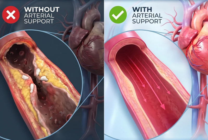 4. The Arteries Stay Flexible