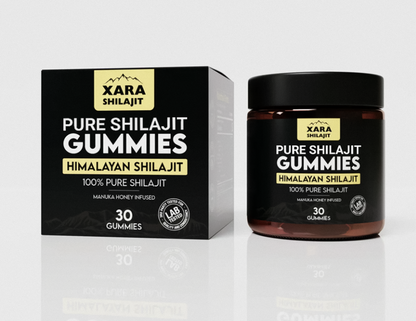 XARA SHILAJIT™ Pure Shilajit Gummies (Cyber Week SALE)