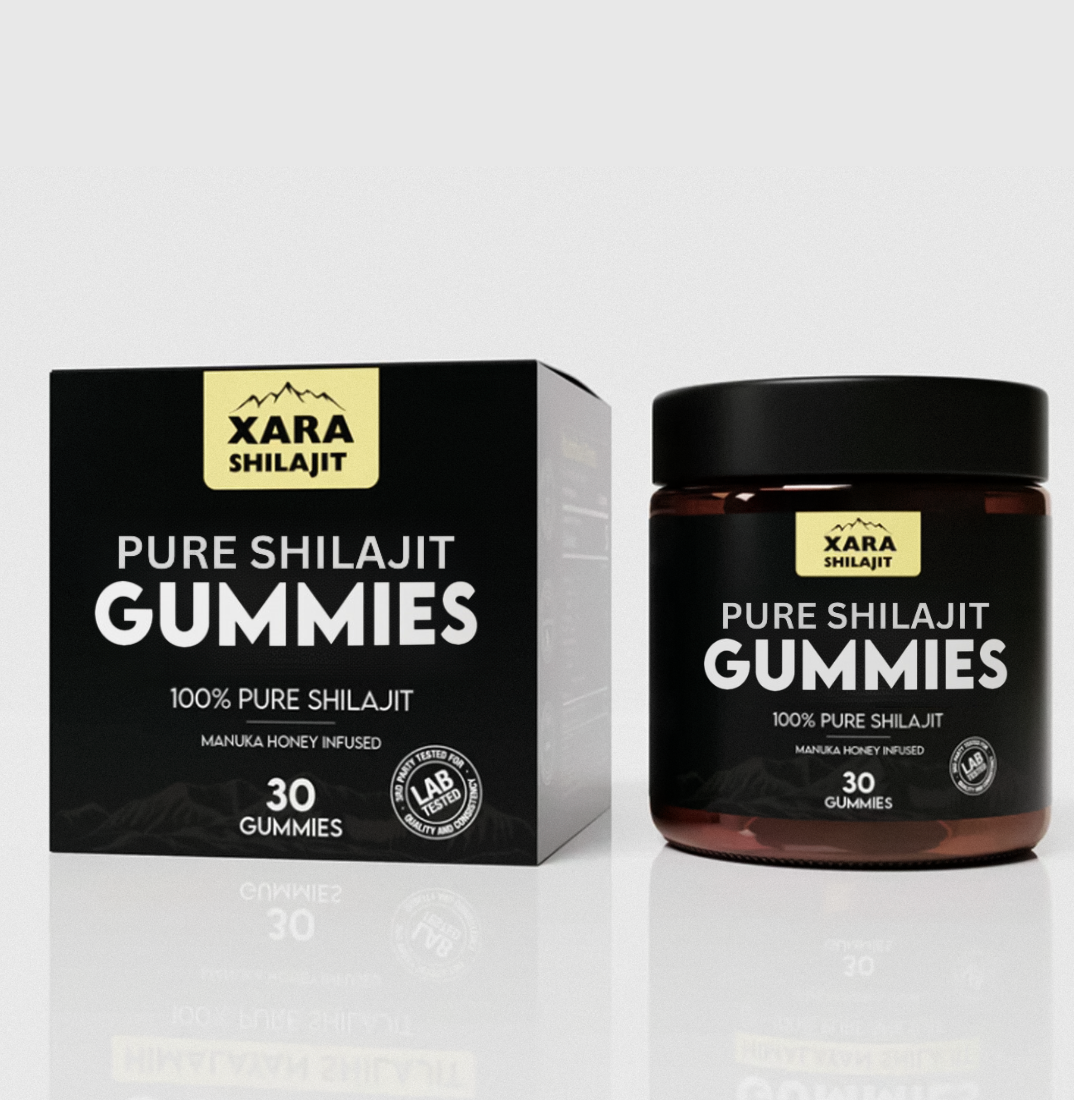 XARA SHILAJIT™ Pure Shilajit Gummies (BLACK FRIDAY SALE)