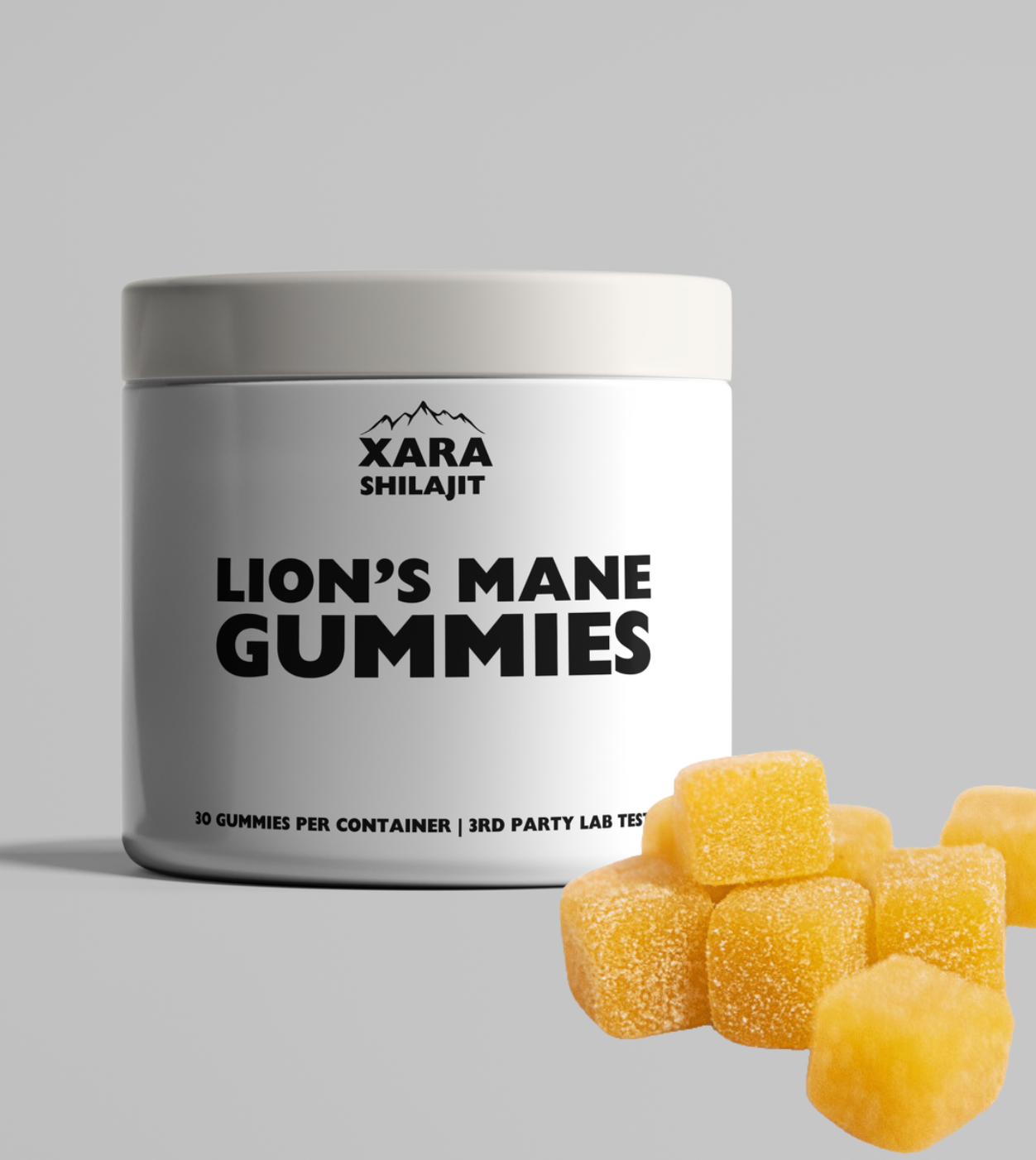 Xara Shilajit Lion's Mane Gummies