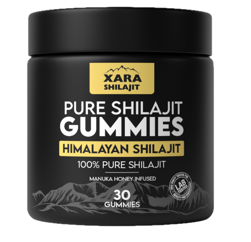 XARA SHILAJIT® Pure Shilajit Gummies