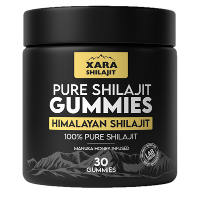 XARA SHILAJIT® Pure Shilajit Gummies