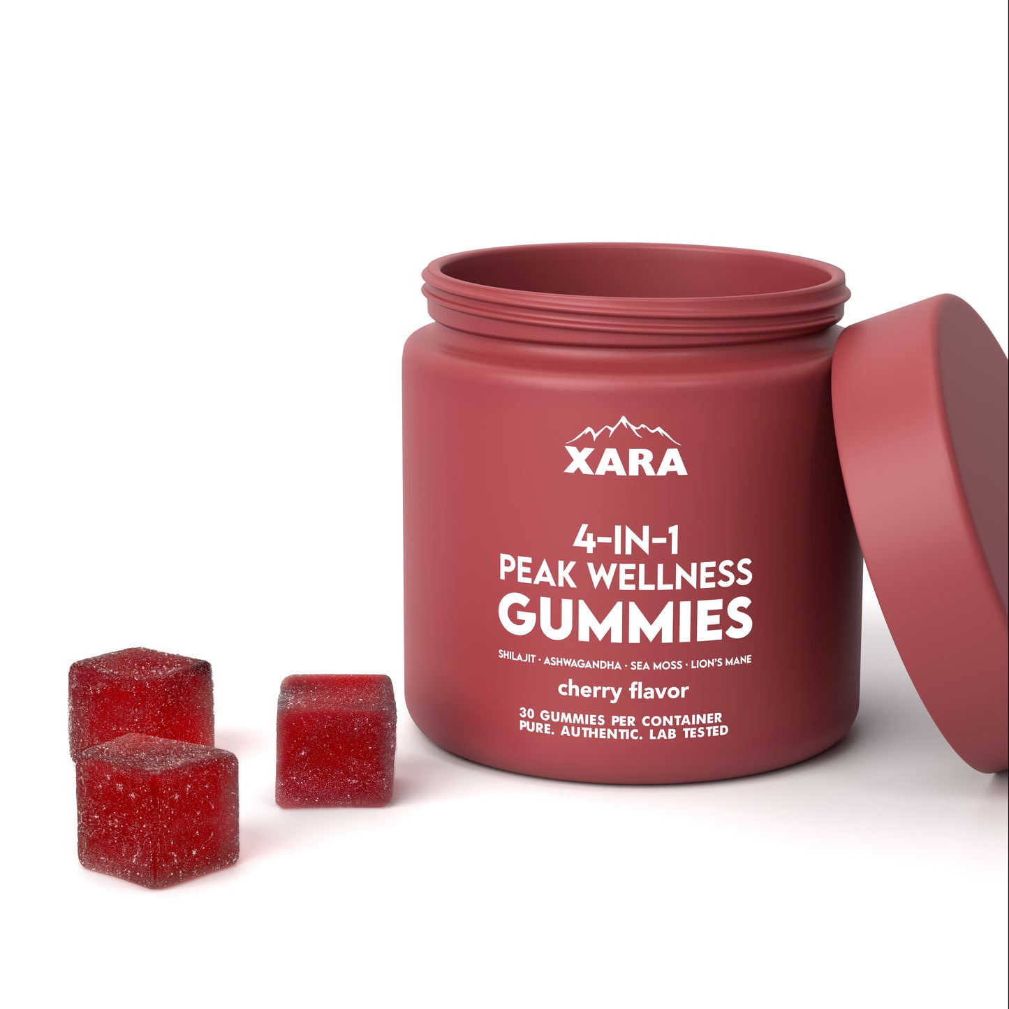 Xarashilajit® 4-in-1 Peak Wellness Gummies for men and women